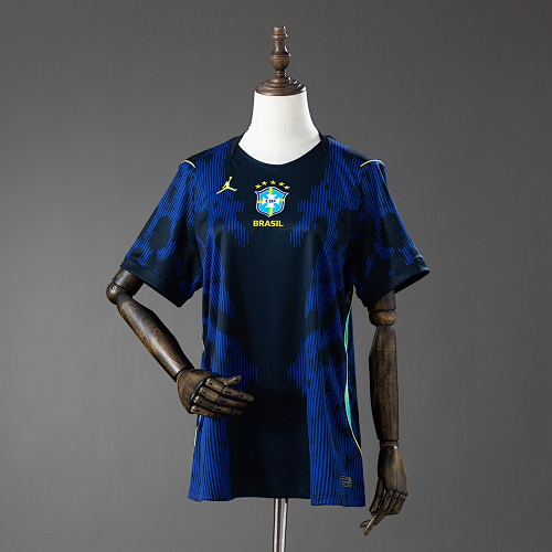 Brazil 2026 Visitante Feminina Camisa S-XXL