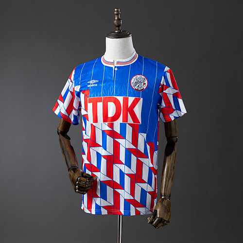 Ajax 1989/90 Visitante Retrô Camisa S-XXL