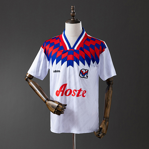 Olympique lyonnais 1995/96 Titular Retrô Camisa S-XXL