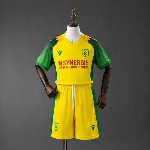 Nantes 26/27 Titular Kids Kit Tamanho 16-28