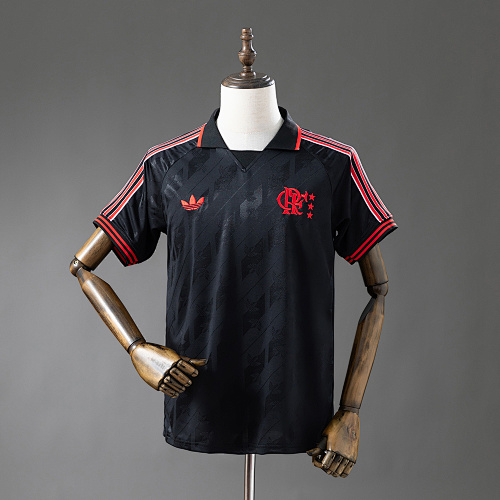 Flamengo 25/26 Lifestyler Retrô - Black Camisa S-4XL