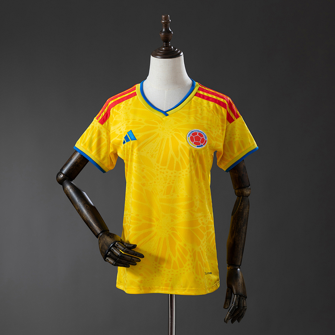 Colombia 2026 Titular Feminina Camisa S-XXL, foto 1