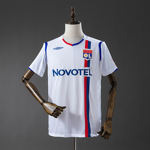 Olympique lyonnais 08/09 Titular Retrô Camisa S-XXL