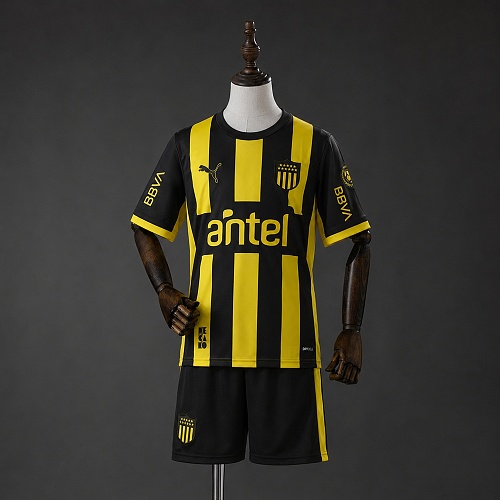Peñarol 26/27 Titular Kids kit Tamanho 16-28