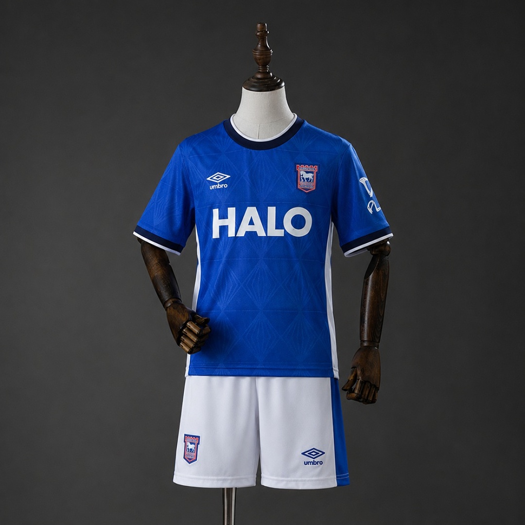 Ipswich Town 26/27 Titular Kit infantil Tamanho 16-28, foto 1