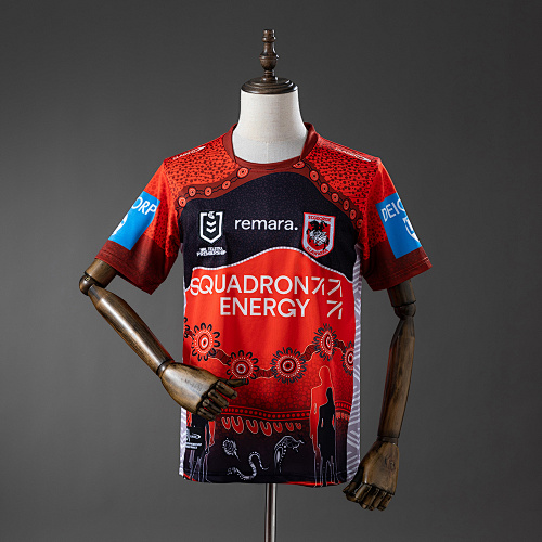 NRL St. George Illawarra Dragons 2025 Indigenous Camisa S-5XL