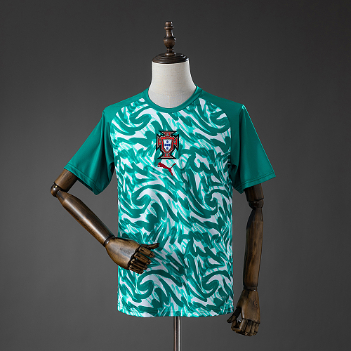 Portugal 2026 Warmup Camisa - Green S-4XL
