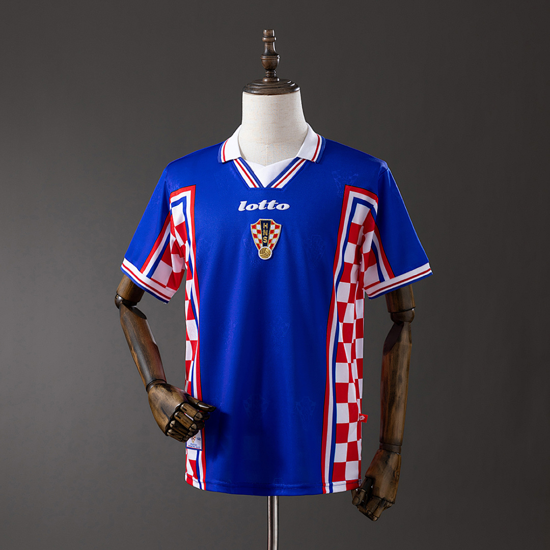 Retrô 1998 Croatia Titular S-XXL, foto 1