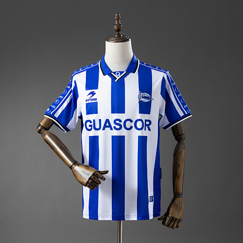 Deportivo Alavés 98/99 Titular Retrô Camisa S-XXL