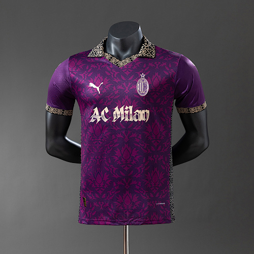 AC Milan 25/26 Versão jogador Edição especial - Purple Camisa S-XXL