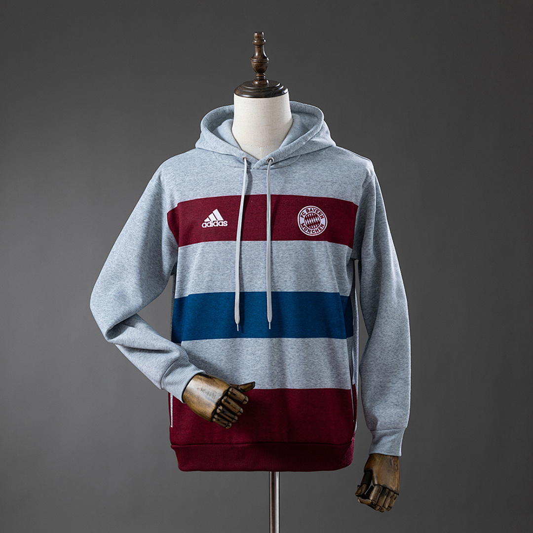 Bayern Munich 14/15 Hooded Sweatshirt - Grey S-XXL, foto 1