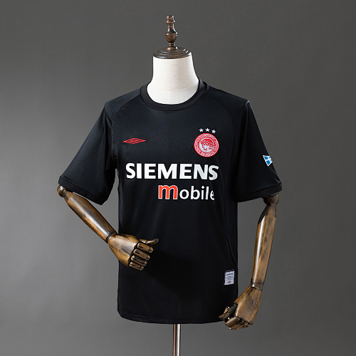 Olympiacos 04/05 Visitante Retrô Camisa S-XXL