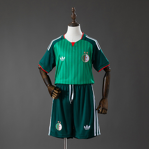Algeria 2026 Visitante Kit infantil Tamanho：16-28