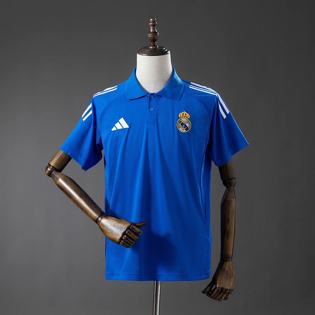 Real Madrid 25/26 POLO - Blue S-XXL, foto 1