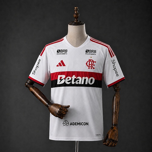Flamengo 26/27 Visitante Camisa (Version with Sponsor Logos) S-4XL