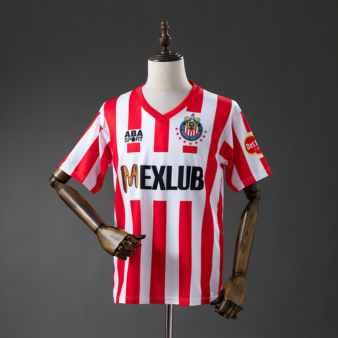 Chivas de Guadalajara 92/93 Titular Retrô Camisa S-XXL, foto 1