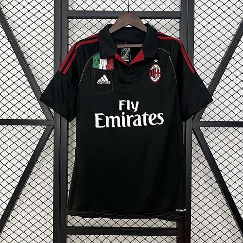 Retrô AC Milan 12/13 Black S-XXL