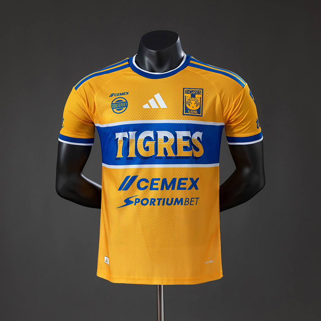 Tigres UANL 26/27 Titular Versão jogador Camisa S-3XL, foto 1