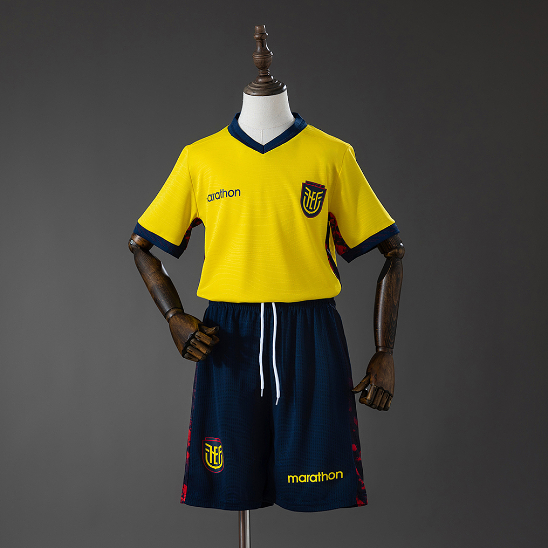 Ecuador 2026 Titular Kit infantil Tamanho 16-28, foto 1