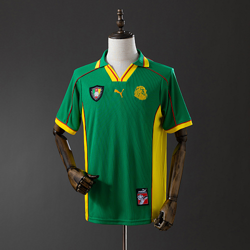 Retrô Cameroon 1998 Titular S-XXL