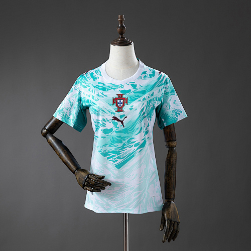 Portugal 2026 Visitante Feminina Jerseys S-XXL