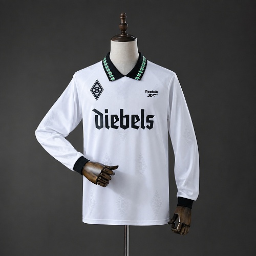 Retrô Werder Bremen 95/96 Titular Manga longa Camisa S-XXL