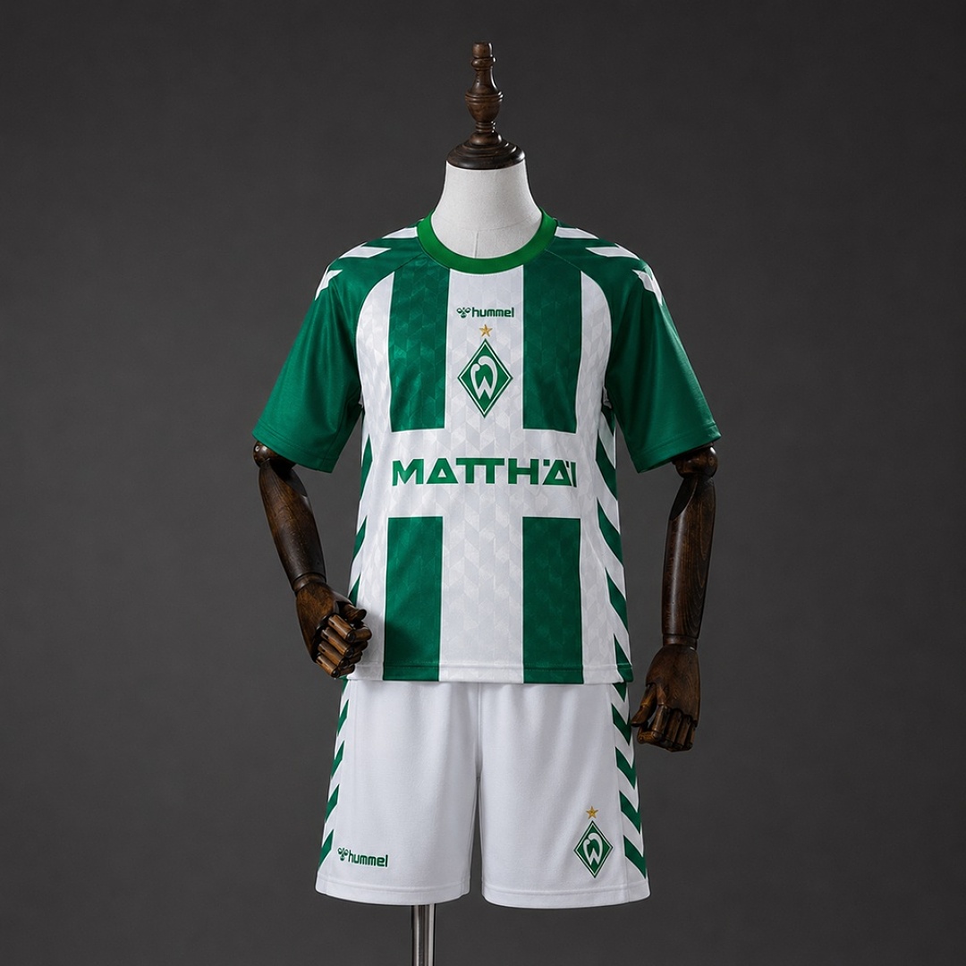 Werder Bremen 26/27 Titular Kit infantil Tamanho 16-28, foto 1