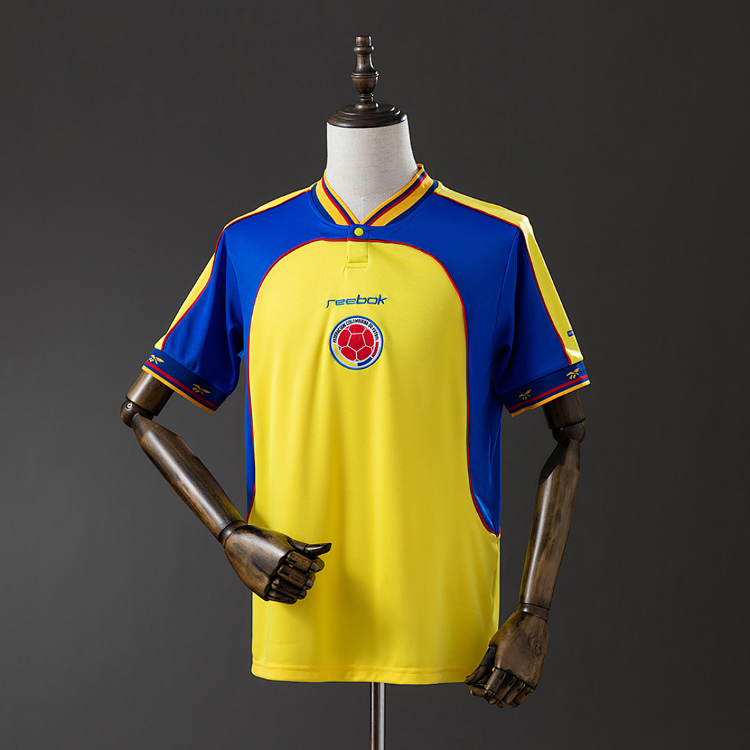 Retrô Colombia 01/02 Titular S-XXL, foto 1