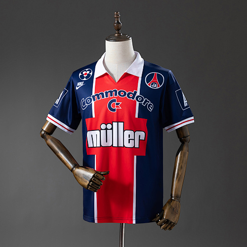 PSG 91/92 Titular Retrô Camisa S-XXL