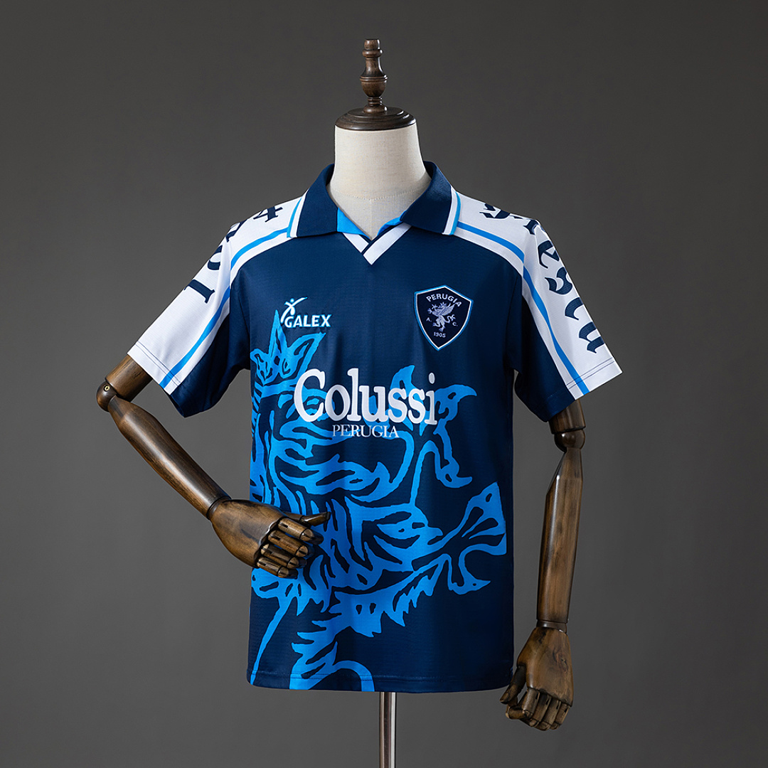 Perugia 97/98 Visitante Retrô Camisa S-XXL, foto 1