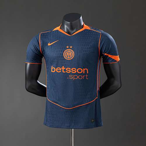 Inter Milan 25/26 Terceira Versão jogador Camisa S-3XL