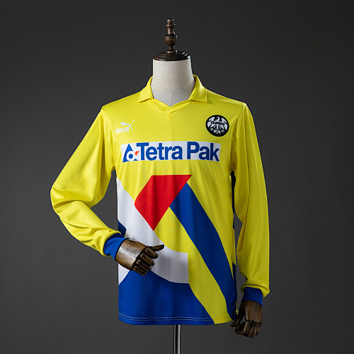 Frankfurt 93/96 Visitante Manga longa Retrô Camisa S-XXL
