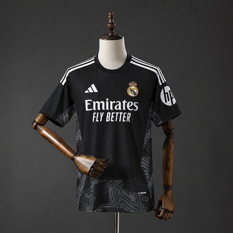 Real Madrid 26/27 Goleiro Camisa S-4XL