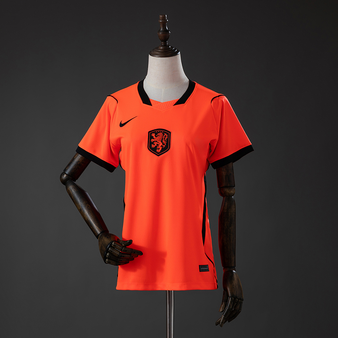 Netherlands 2026 Titular Feminina Camisa S-XXL, foto 1