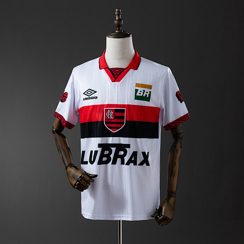 Flamengo 1995 Visitante Retrô Camisa S-XXL