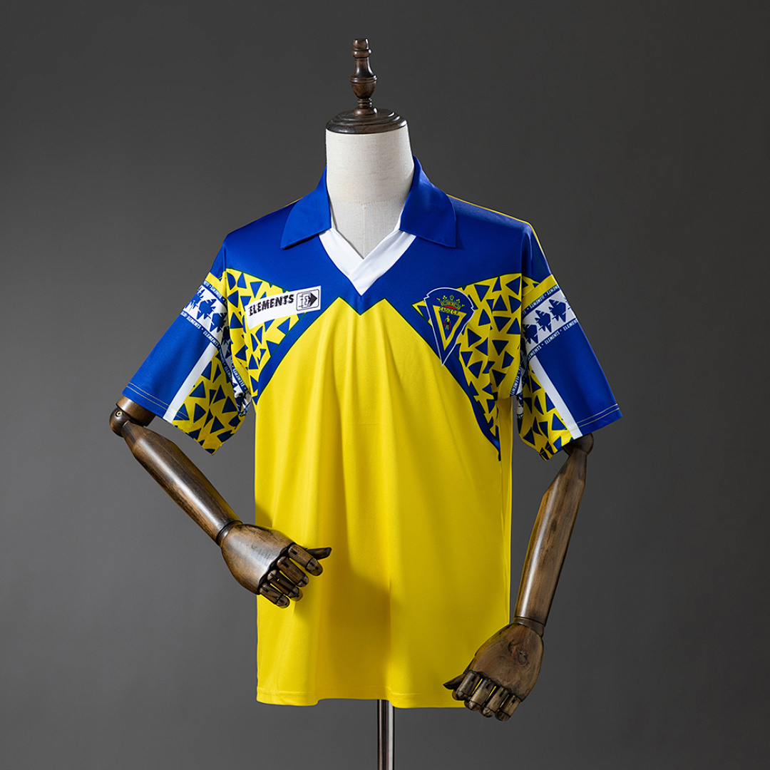 Retrô Cadiz 91/92 Titular Tamanho S-XXL, foto 1