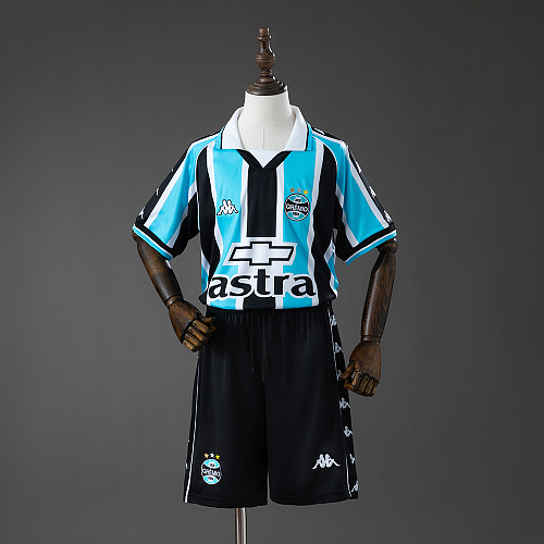 Gremio 2000 Titular Retrô Kit infantil Tamanho 16-28