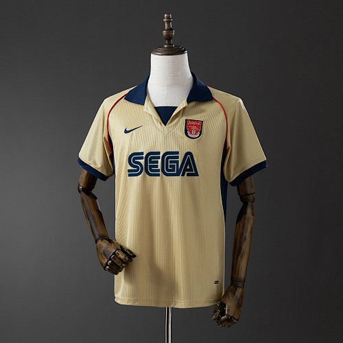 Arsenal 01/02 Visitante Retrô Camisa S-XXL