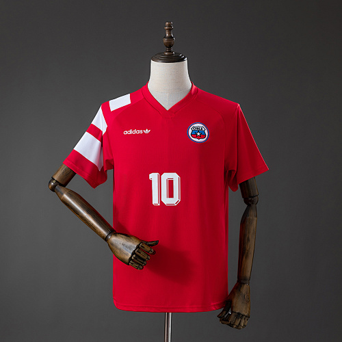Chile 1994 Titular #10 Retrô Camisa S-4XL