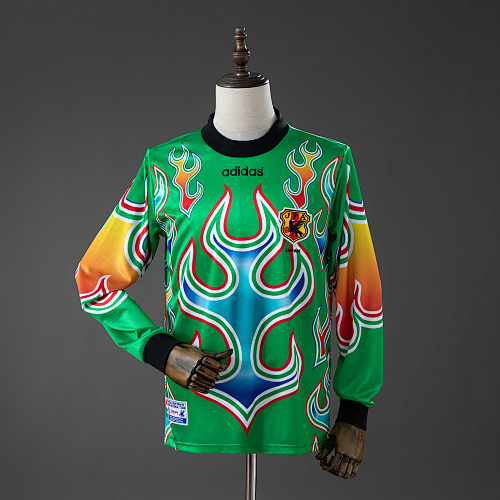 Japan 1998 Retrô Goleiro Manga longa Camisa S-XXL