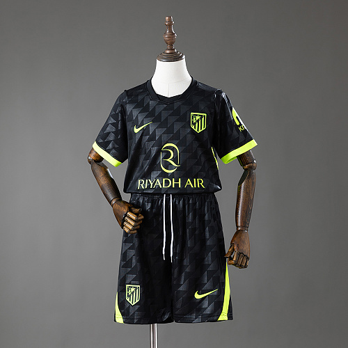 Atletico Madrid 26/27 Visitante Kit infantil Tamanho:16-28