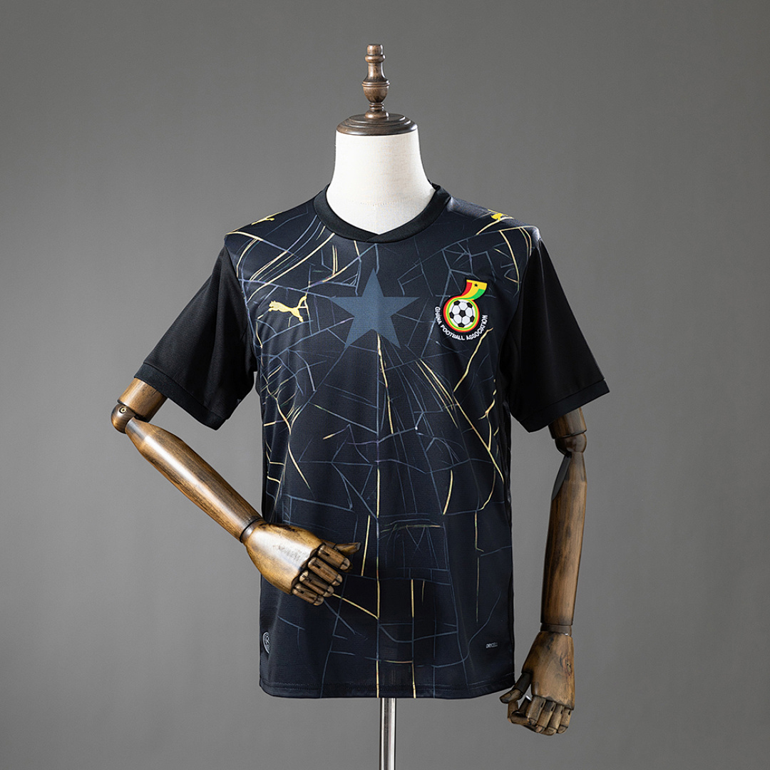 Ghana 2026 Black Camisa S-XXL, foto 1