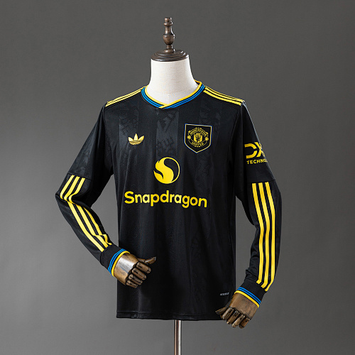 Manchester United 25/26 Terceira Manga longa Camisa S-4XL