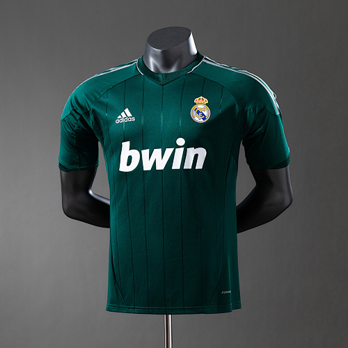 Real Madrid 2012/13 Second Visitante Retrô Versão jogador Camisa S-3XL