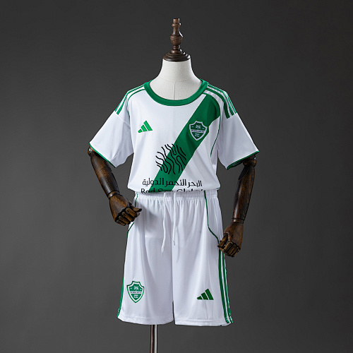 Al-Ahli Saudi 25/26 Visitante Kids Camisa Tamanho:16-28