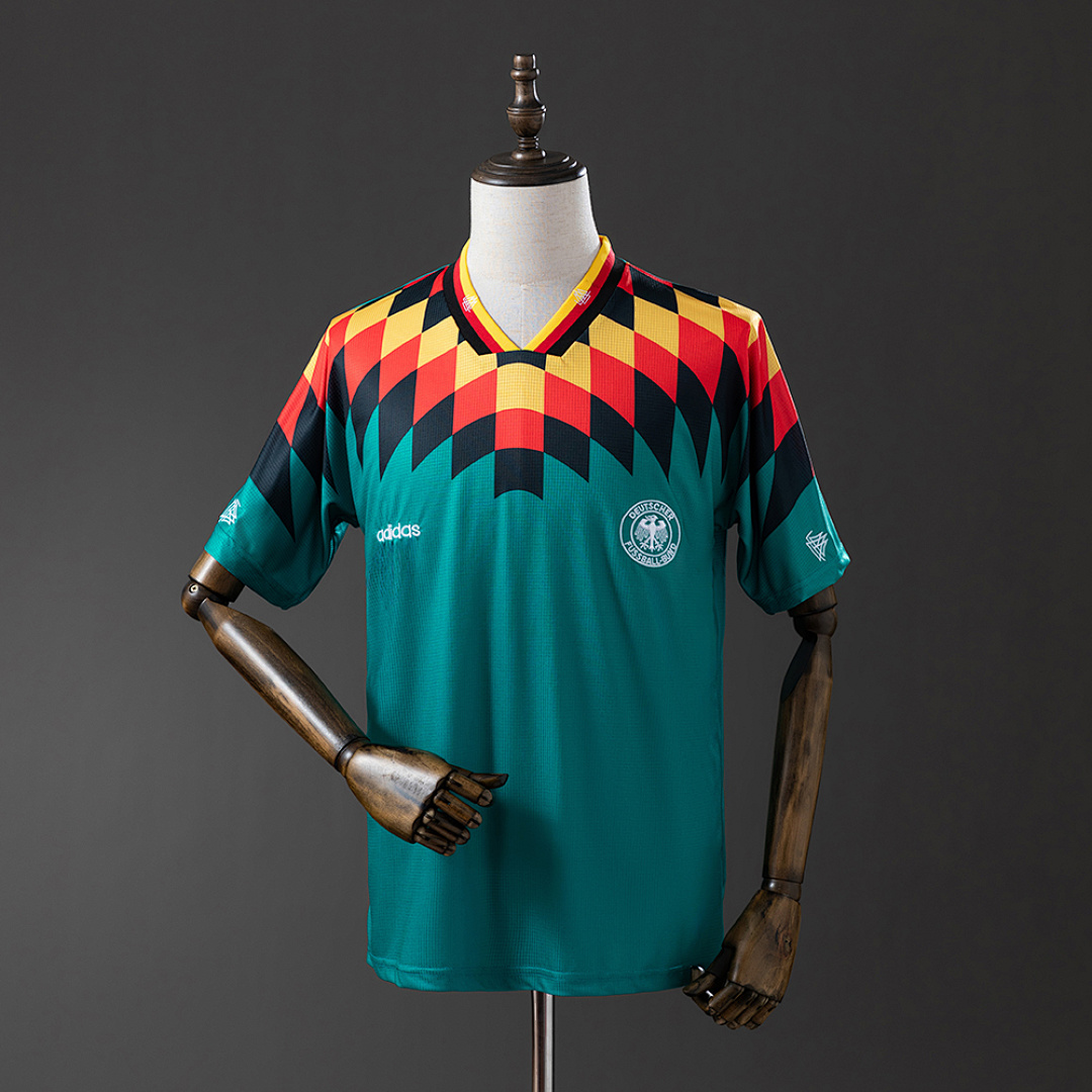 Retrô 1994 Germany Visitante S-XXL, foto 1
