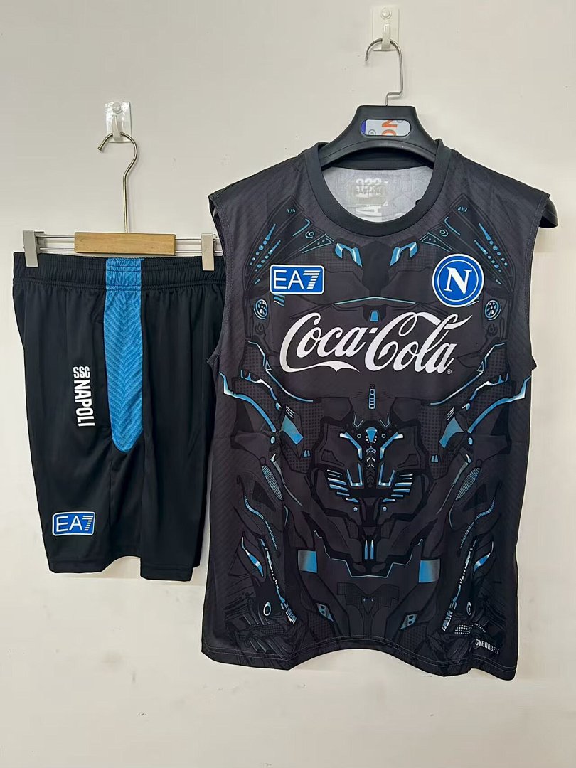 25/26 Napoli training Camisa black S-3XL, foto 1