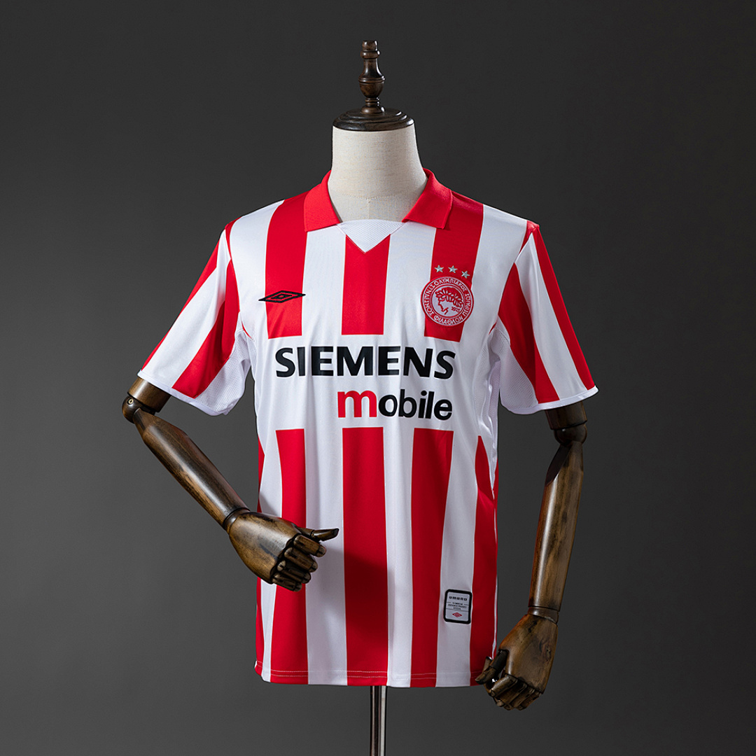 Olympiacos 04/05 Titular Retrô Camisa S-XXL, foto 1