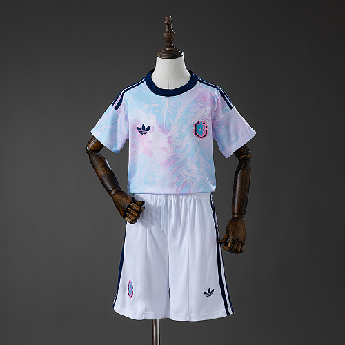 Costa Rica 2026 Visitante Kit infantil Tamanho 16-30