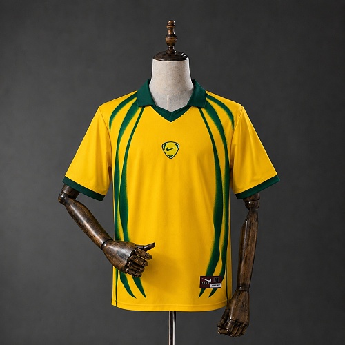 Cactus Jack Travis Scott x NK Brazil Total 90 Retrô Camisa S-4XL